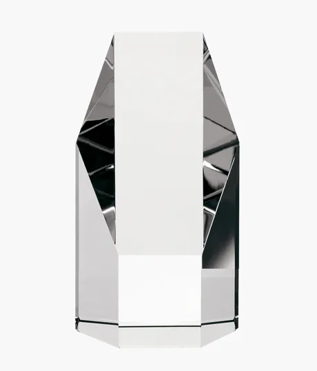 JAFFA® Hexagonal Optical Crystal Tower, 5"