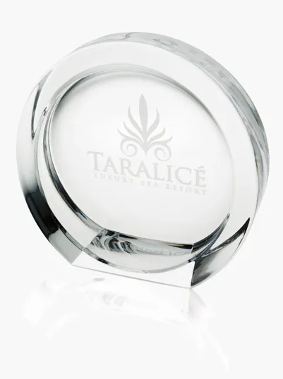 MARIO CIONI High Tech Award, Large 24% Lead Crystal — view 2
