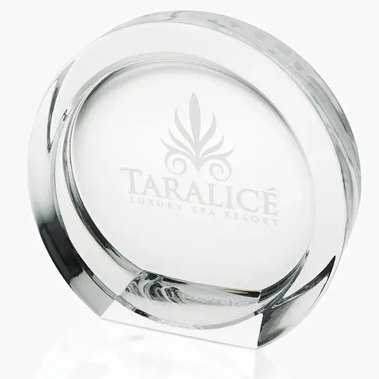 MARIO CIONI High Tech Award, Large 24% Lead Crystal — view 3