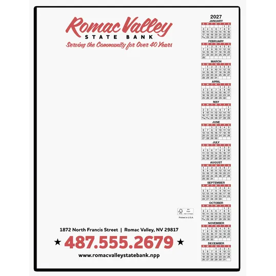 Skinner & Kennedy® Scratch Pad Calendar, 50 Sheets — view 8
