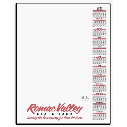 Skinner & Kennedy® Scratch Pad Calendar, 50 Sheets — view 6