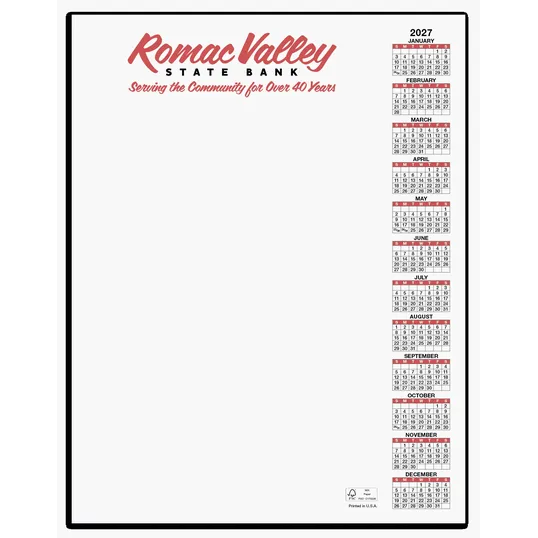 Skinner & Kennedy® Scratch Pad Calendar, 50 Sheets — view 7