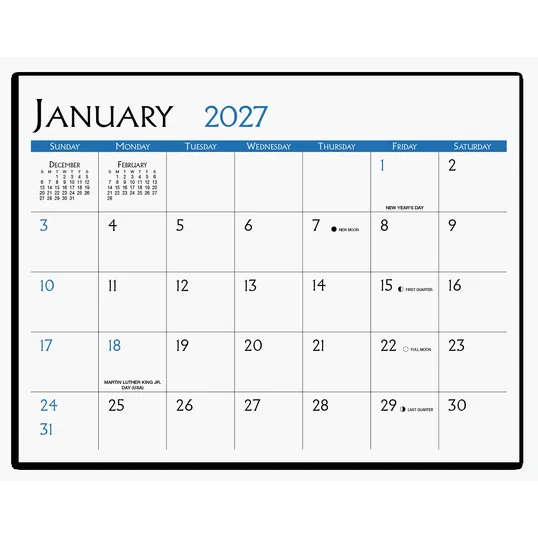 Triumph® Stapled Appointment Calendar, 12-Month — view 4