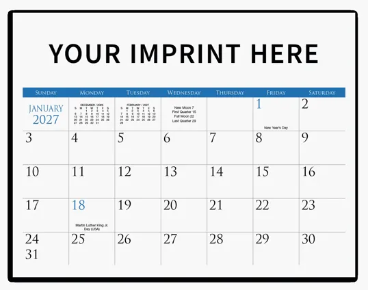 Triumph® Stapled Appointment Calendar, 12-Month