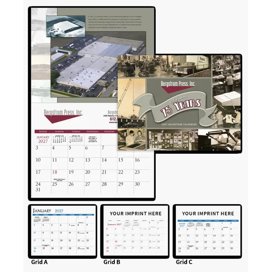 Triumph® Stapled Appointment Calendar, 12-Month — view 2