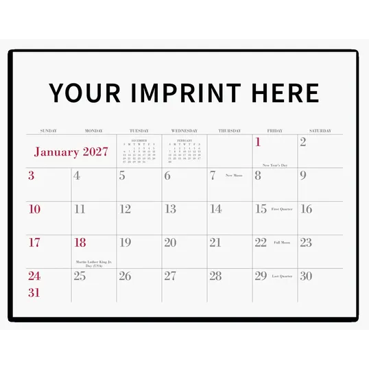 Triumph® Stapled Appointment Calendar, 12-Month — view 5