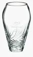 JAFFA® Whisper-Cut Vase, 24% Lead Crystal