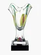 JAFFA® Oceanic Hand-Blown Art Glass Vase