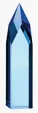 JAFFA® Ice Pillar Award, Blue Optical Crystal