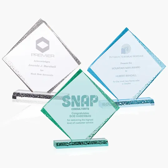JAFFA® Diamond Ice Acrylic Award, Medium — view 7
