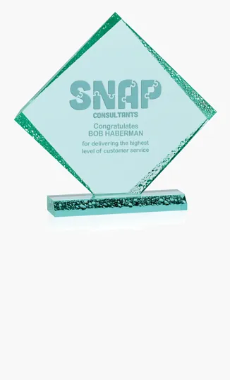 JAFFA® Diamond Ice Acrylic Award, Medium — view 4