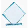 JAFFA® Diamond Ice Acrylic Award, Medium — view 3
