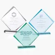 JAFFA® Diamond Ice Acrylic Award, Medium — view 7