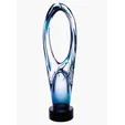 JAFFA® Partnership Award, Optical Crystal — view 2