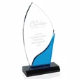 JAFFA® Blue Accent Acrylic Award — view 3