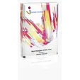 JAFFA® Acrylic Plaque, Free-Standing 3D — view 3