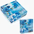 JAFFA® Square Acrylic Paperweight — view 7