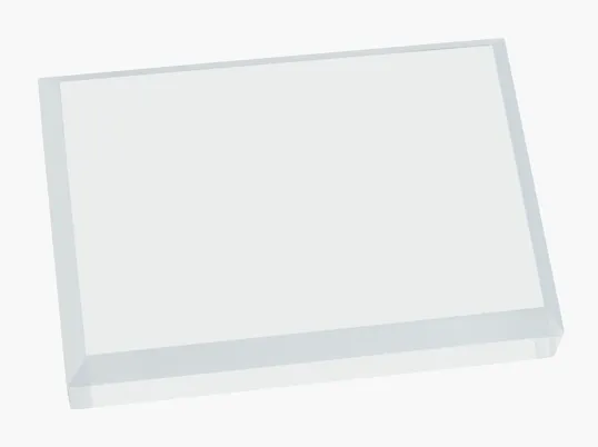 JAFFA® Optical Crystal Business Card Paperweight