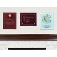 JAFFA® Radiant Trillinnium Jade Glass Award Plaque, 8" x 10"