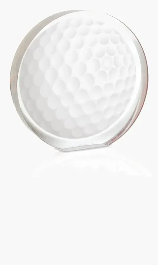 JAFFA® Radiant Orbit Acrylic Award, Medium
