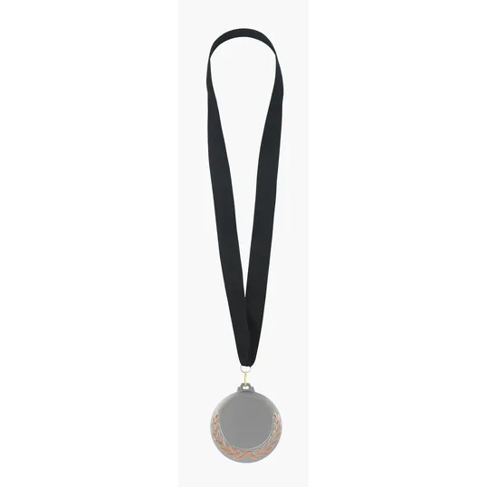 JAFFA® Laurel Wreath Medal with Black Ribbon and Quick Clip Hook