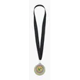 JAFFA® Laurel Wreath Medal with Black Ribbon and Quick Clip Hook — view 13