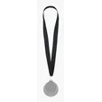 JAFFA® Laurel Wreath Medal with Black Ribbon and Quick Clip Hook — view 3