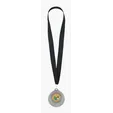 JAFFA® Laurel Wreath Medal with Black Ribbon and Quick Clip Hook — view 14