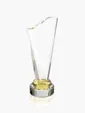 JAFFA® Canary Accent Optical Crystal Award