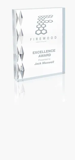 JAFFA® Argyle Acrylic Award — view 3