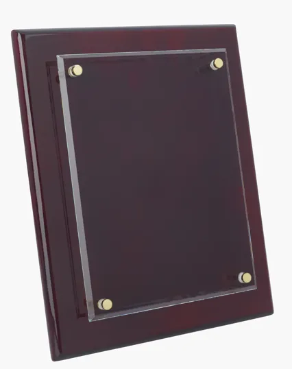 JAFFA® Floating Glass Plaque, 8" x 10"