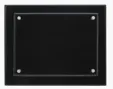 JAFFA® Floating Glass Plaque, 8" x 10" — view 4