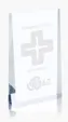 JAFFA® Acrylic Wedge Award, Small — view 4
