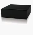 JAFFA® Square Black Glass Base