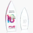 JAFFA® Sky Bound Large Optical Crystal Award — view 5