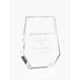 JAFFA® Acrylic Shield Award, 6 in. Freestanding Plaque — view 6