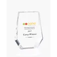 JAFFA® Acrylic Shield Award, 6 in. Freestanding Plaque — view 5