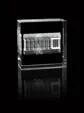 Universal Source® Rectangle Crystal Award — view 2