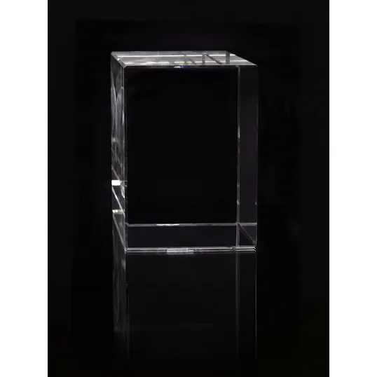 Universal Source® Medium Block Globe, Optical Crystal — view 2