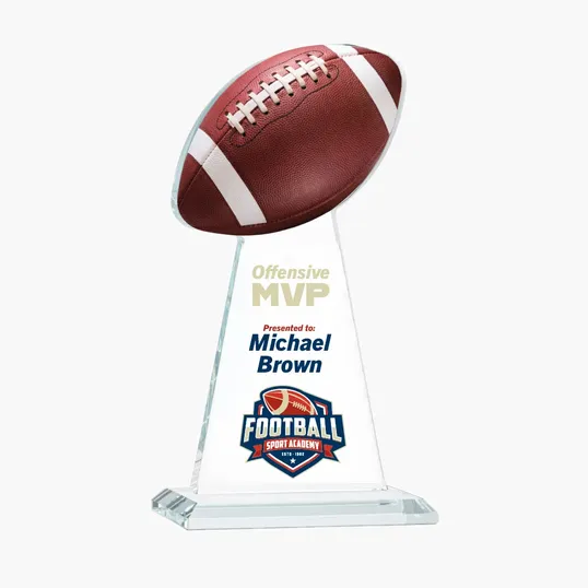 Victory Award Crystal Sports Trophy — view 74