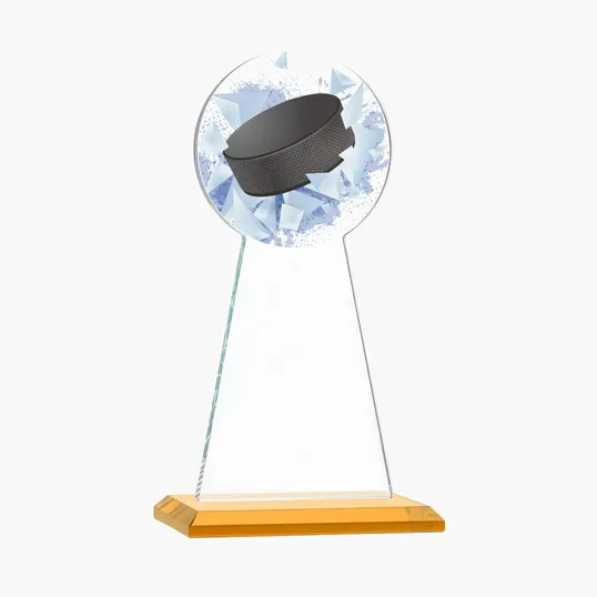 Victory Award Crystal Sports Trophy — view 5