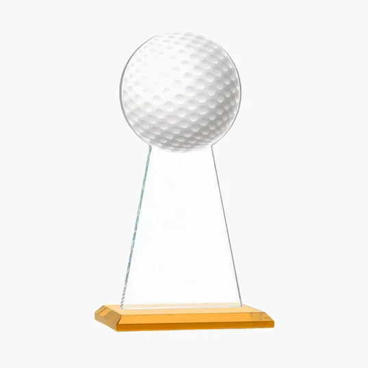 Victory Award Crystal Sports Trophy — view 4