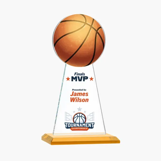 Victory Award Crystal Sports Trophy — view 73