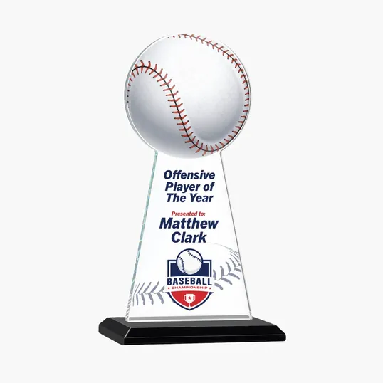 Victory Award Crystal Sports Trophy — view 72