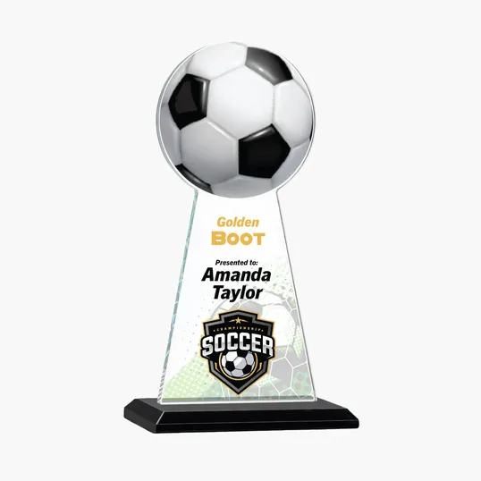 Victory Award Crystal Sports Trophy — view 78