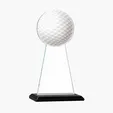 Victory Award Crystal Sports Trophy — view 24