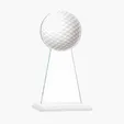 Victory Award Crystal Sports Trophy — view 29