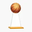 Victory Award Crystal Sports Trophy — view 2