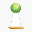 Victory Award Crystal Sports Trophy — view 8