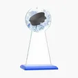 Victory Award Crystal Sports Trophy — view 35